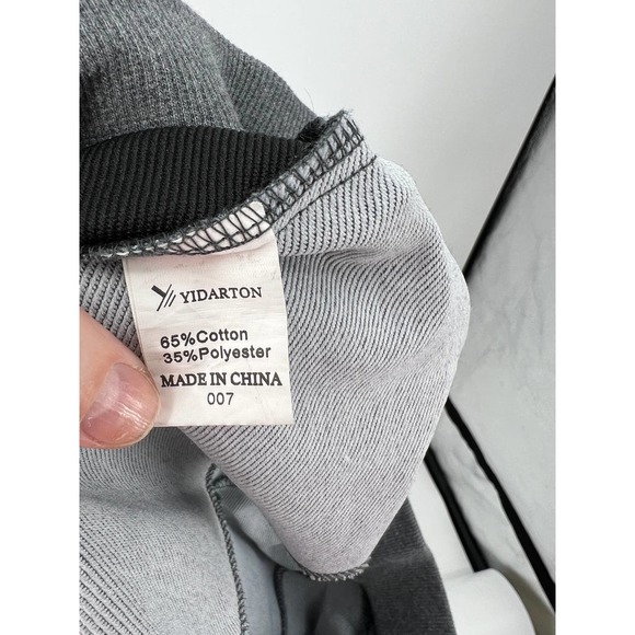 Yidarton Joggers Drawstring Waist Tie Gray Sweat Pants Athletic Men's Size XL - Picture 3 of 9